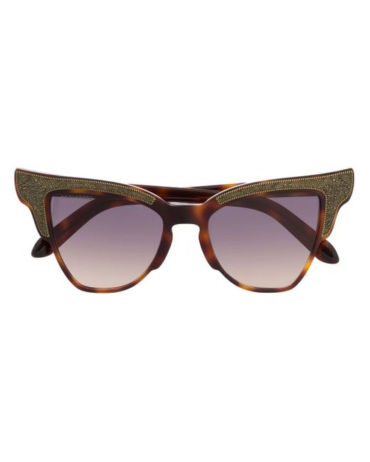 DSquared² Brown Cat-Eye-Sonnenbrille