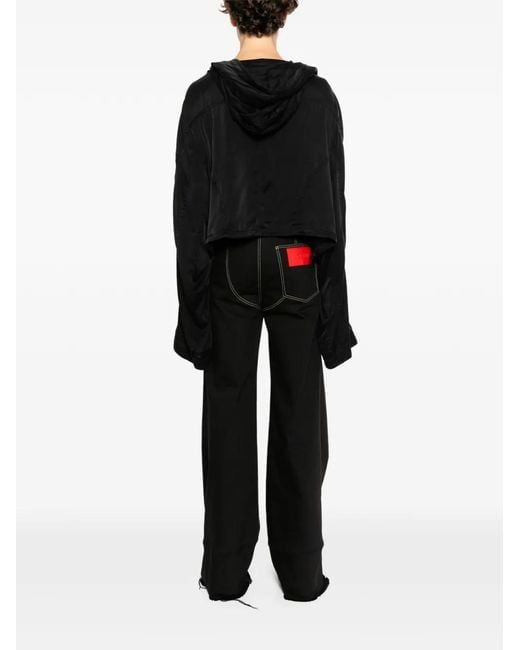 Chaqueta Corta Con Capucha Julius de hombre de color Black