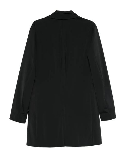 Boss Black Three-Button Notched-Lapels Coat for men