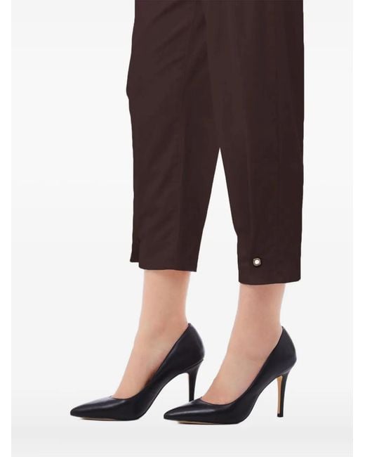Liu Jo Red Button Balloon Trousers