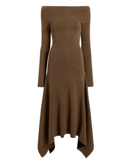 Proenza Schouler Romi Dress in Brown | Lyst Proenza Schouler Romi Dress in Brown | Lyst