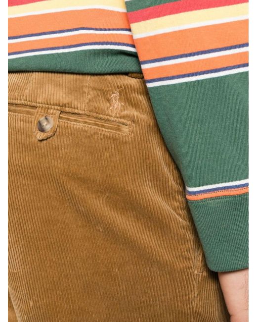 Pantalon en velours côtelé à coupe droite Polo Ralph Lauren pour homme en  coloris Neutre | Lyst