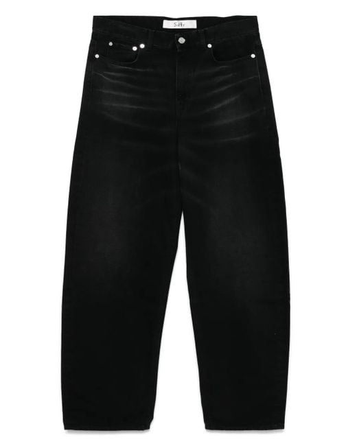 Séfr Black Atlas Cut Jeans for men