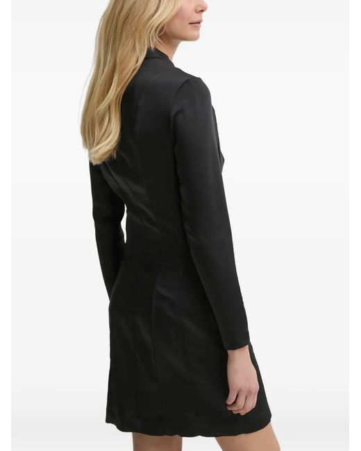 G-Star Women's Black Zip Front Mini Dress
