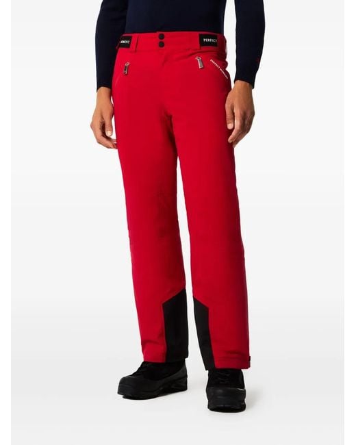 Perfect Moment Red Button Ski Trousers for men