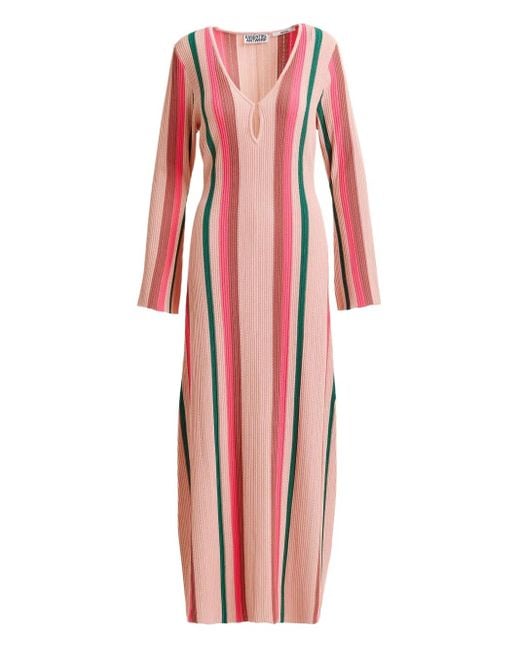 Essentiel Antwerp Red Hiscape Maxikleid