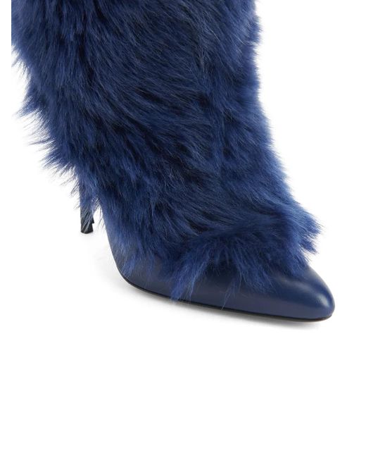 Giuseppe Zanotti Blue Micole Stiefel 105Mm
