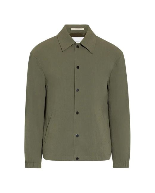 Paolo Pecora Green Surchemise À Boutonnière for men