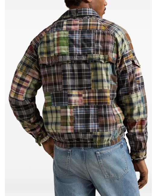 Polo Ralph Lauren Gray Check-Pattern Jacket for men