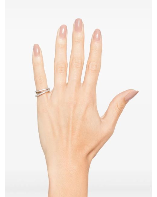 Swarovski White Hyperbola Ring