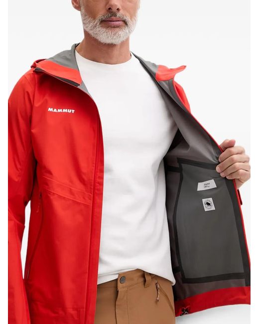 Mammut Red Alto Light Hs Hooded Zip-Up Jacket for men