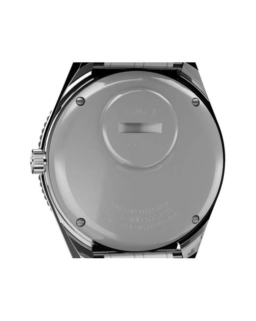 Timex White Steel Gmt Quartz 38Mm for men