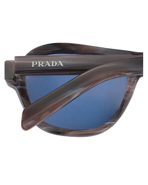 Prada Getönte Pilotenbrille in Blue für Herren