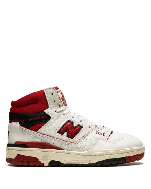 New Balance White X Aimé Leon Dore 650R Sneakers