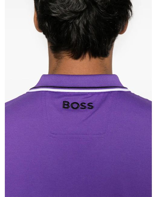 メンズ Boss Paddy Pro ポロシャツ Purple