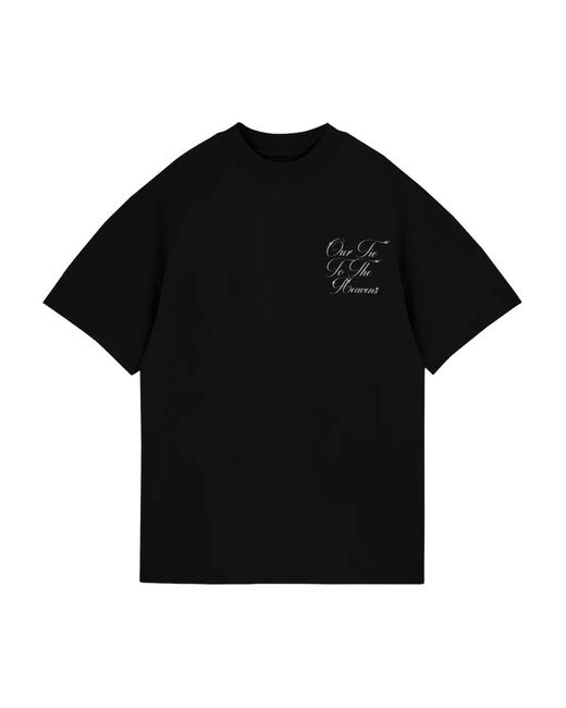 Undergold Black Santa Unión Printed T-Shirt for men