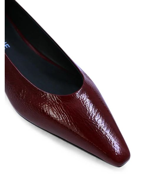 Notabene Red Patent Leather Ballet Flats