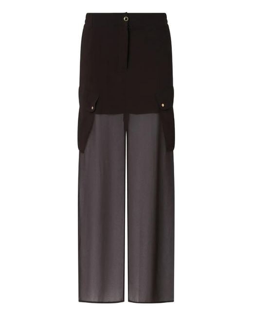 Pinko Brown Pocket Skirt