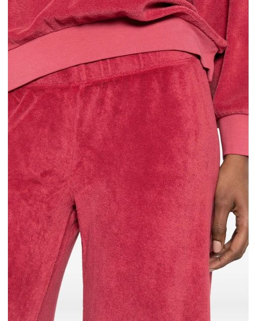 Suzie Kondi Red Wide-Leg Trousers