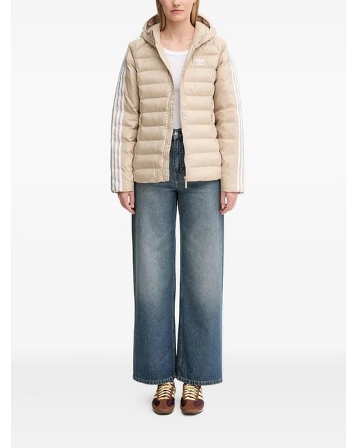 Adidas Natural Adicolor Hooded Jacket