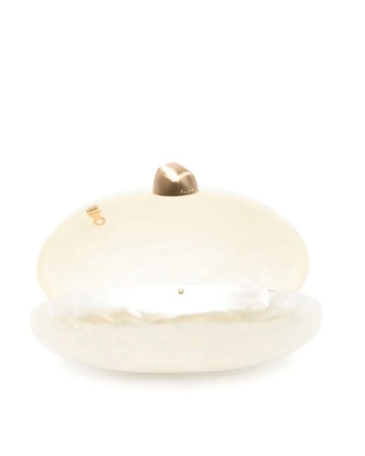 Cult Gaia Eviana クラッチバッグ Natural