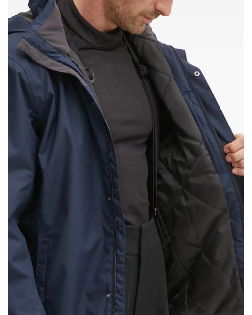 Helly Hansen Blue Logo-Detail Hooded Jacket for men
