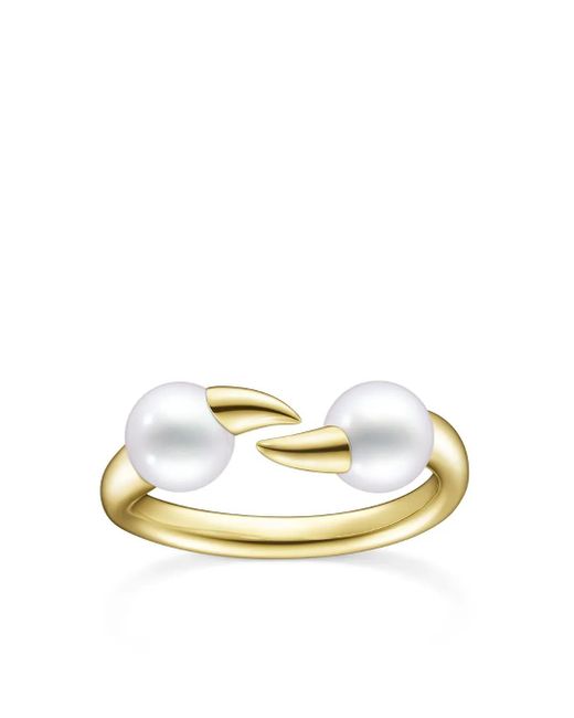 Tasaki 18Kt Geelgouden Ring in het White