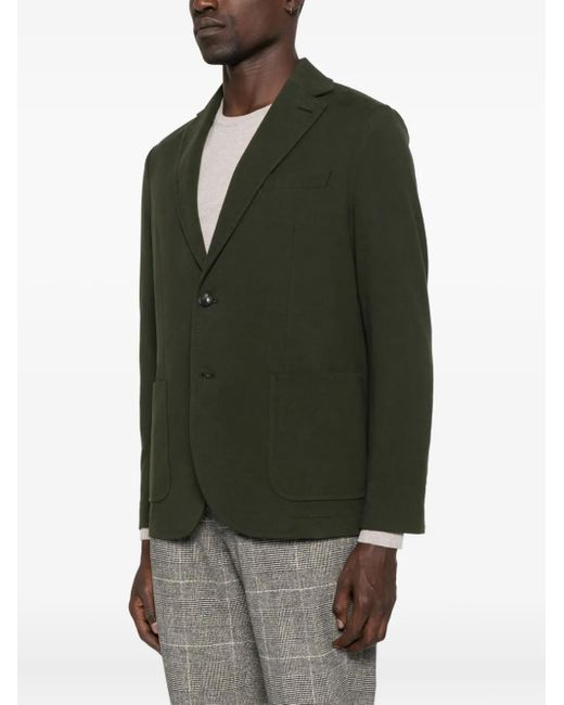 Circolo 1901 Green Buttoned Patch-Pocket Jacket for men