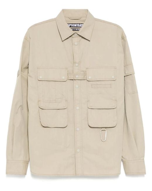 Spoonyard Natural Multi-Pockets Shirt