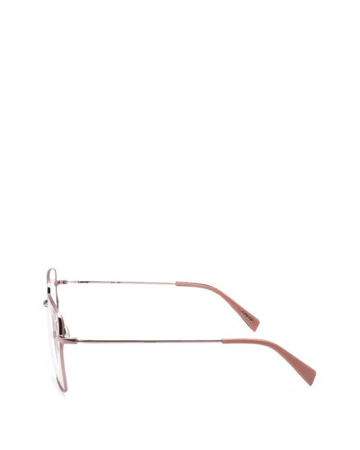 Levi's Natural Square-Frame Glasses