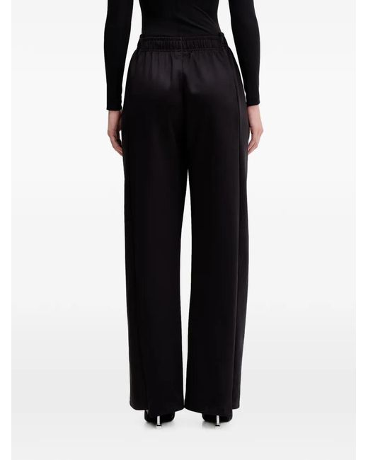Vetements Black Logo-Print Track Pants