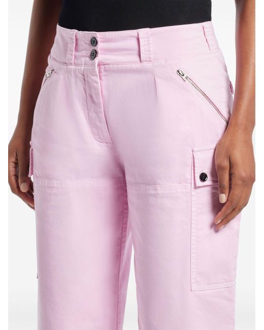 Tom Ford Pink Tapered Cargo Trousers