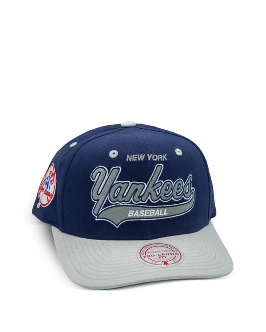 Mitchell & Ness Blue X Mlb New York Yankees Tail Sweep Cap for men