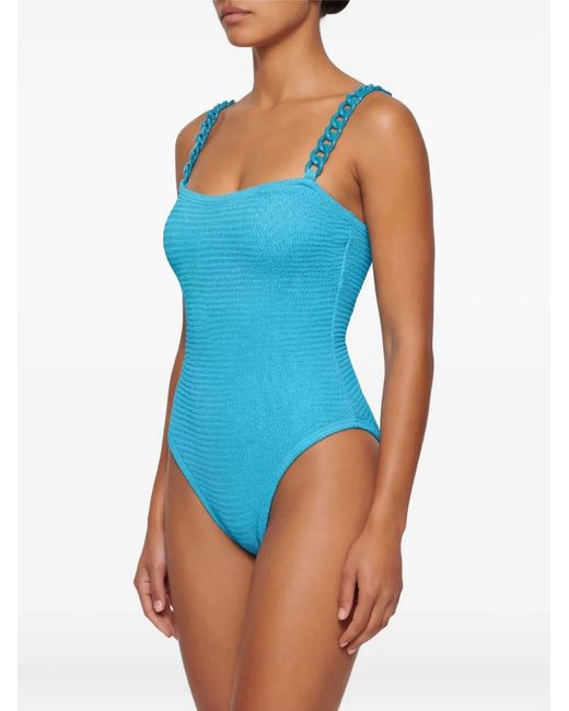Paramidonna Blue Scarlett Chains Swimsuit