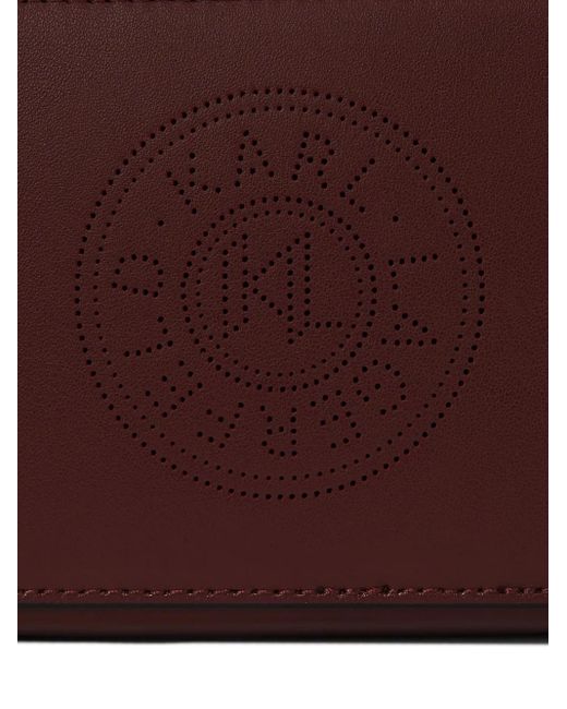 Karl Lagerfeld Purple K/Circle Umhängetasche