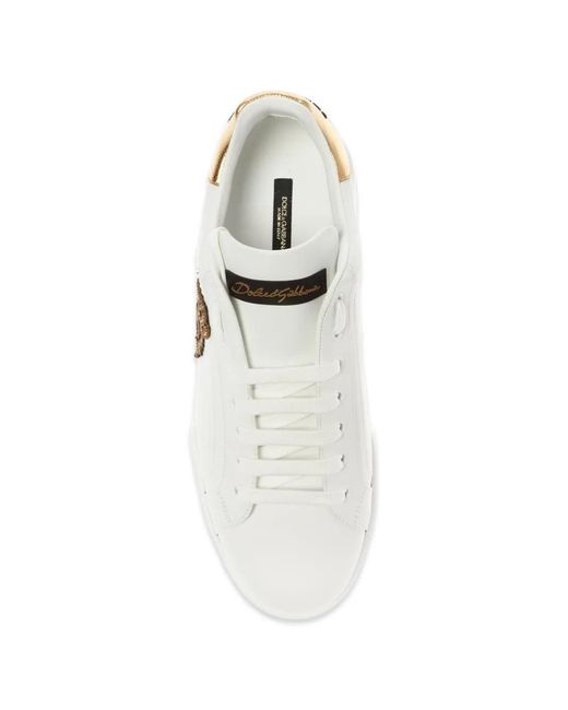 Dolce & Gabbana White Sneakers for men