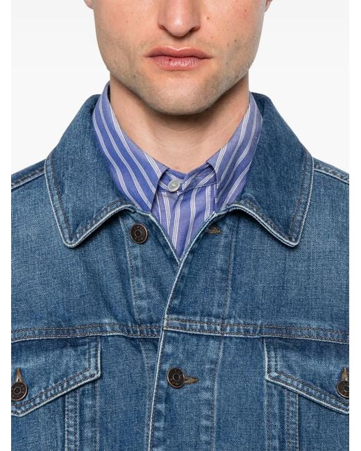 The Row Blue Seb Jacket for men