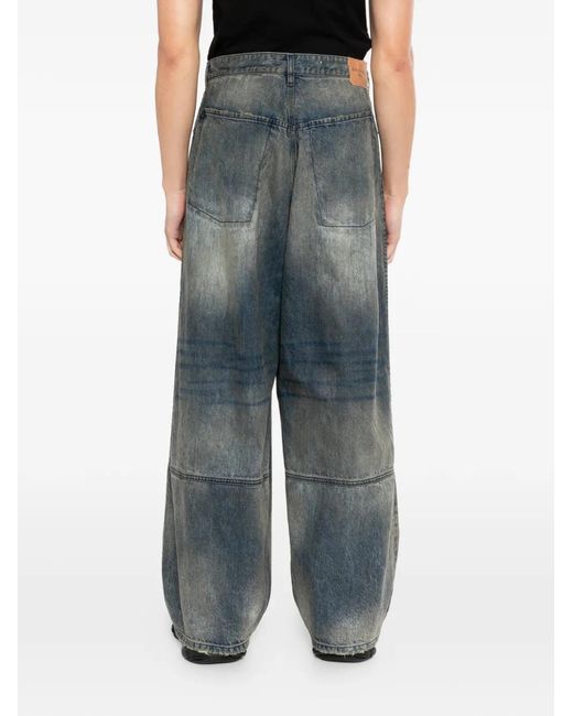 Balenciaga Gray Minimal Jeans for men