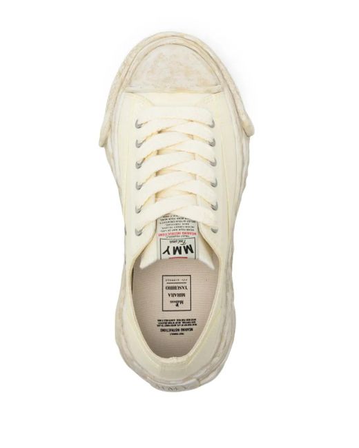 Maison Mihara Yasuhiro White Peterson23 Canvas Lace-Up Sneakers