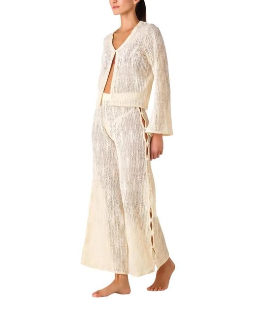 Palmacea Natural Talia Gardenia Cardigan