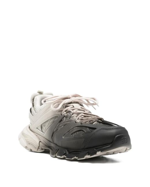 Balenciaga White Baskets Track À Effet Dégradé for men