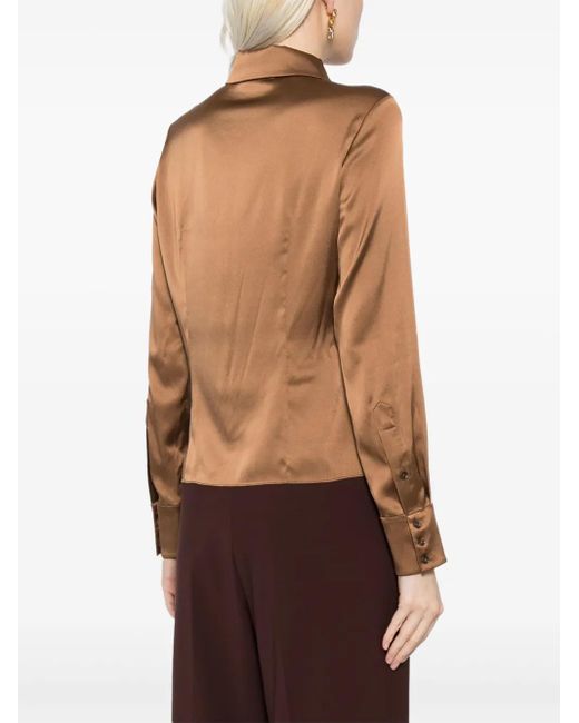 Chemise Willa Alice + Olivia en coloris Brown