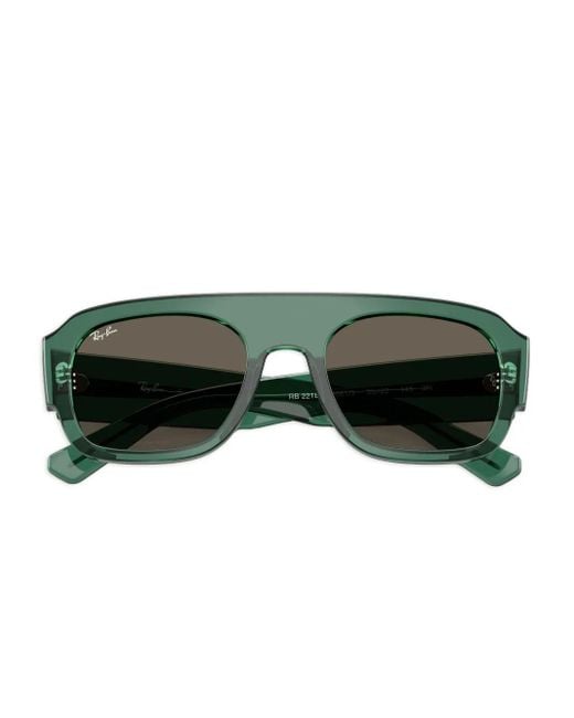 Ray-Ban Green Rb2218 Transparent