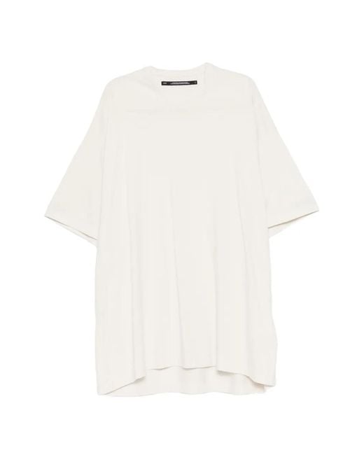 Julius White Cotton Short-Sleeve T-Shirt for men