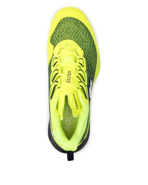 Lacoste X Daniiil Medvedev AG-LT23 Ultra Sneakers in Yellow für Herren
