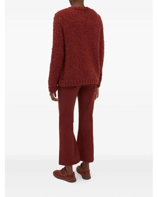 Gabriela Hearst Textured Crew-Neck Sweater