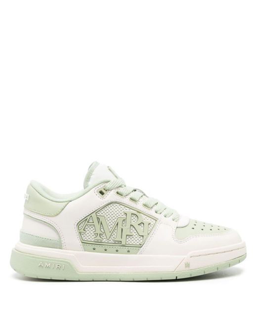 Amiri Classic Low Leren Sneakers in het White
