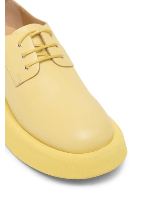 Marsèll Yellow Chunky-sole Derby Shoes