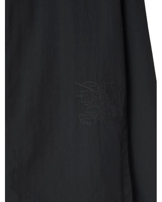 Burberry Black Reversible Hooded Jacket for men