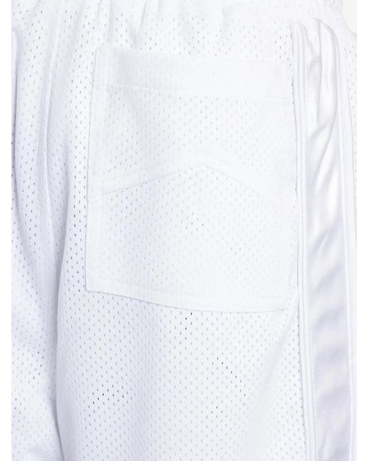 Rhude White Drawstring Shorts for men